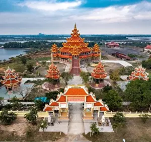 Wat Petch Suwan chinese temple in Phetchaburi, Thailand