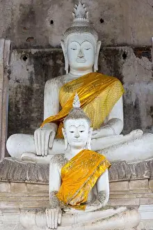 Theology Prints: Wat Phai Lom, an ancient Khmer temple ruin in Phetchaburi, Thailand