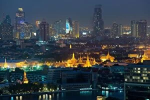 City Collection: Wat Phra Kaew, Temple of the Emerald Buddha, Bangkok, Thailand