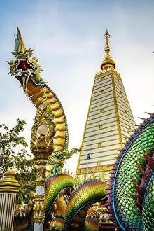 Phra Prints: Wat Phra That Nong Bua, in Ubon, Thailand, south east asia