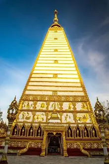 Phra Prints: Wat Phra That Nong Bua, in Ubon, Thailand, south east asia