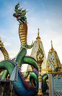 Phra Prints: Wat Phra That Nong Bua, in Ubon, Thailand, south east asia
