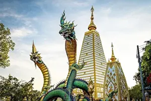 Phra Prints: Wat Phra That Nong Bua, in Ubon, Thailand, south east asia