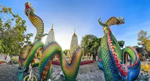 Phra Prints: Wat Phra That Nong Bua, in Ubon, Thailand, south east asia