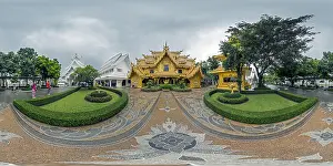 360cities Prints: Wat Rong Khun Luxury Toilet(清邁白龍寺豪廁), Chiang Rai, Thailand