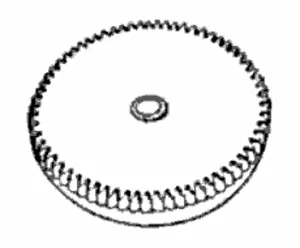 Timepiece Prints: Watch mainspring barrel