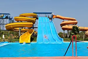 Customers Prints: Water park slides and flumes