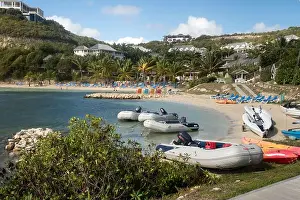 Bungalows Prints: Water sports at Nonsuch Bay Resort on Antigua and Barbuda in the Windward Islands