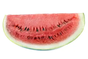 Watermelon Prints: The watermelon on white background