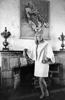 Maker Prints: Wearing fake fur Michaela Denis in her Kenya home; an early wildlife film maker
