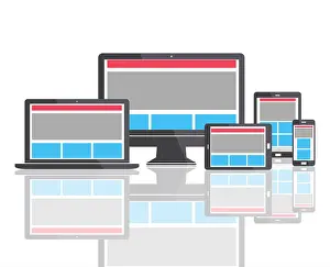 Wifi Prints: Web Design Template Copy Space Concept