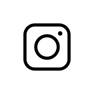 Instagram Prints: Web icon of modern lineart camera