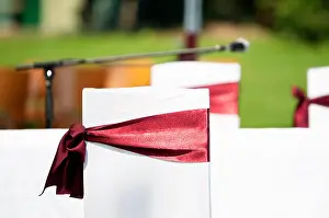 Stool Prints: Wedding decoration
