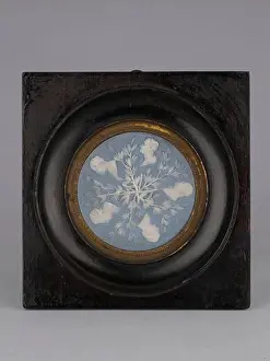 Miniature Prints: A Wedgwood cameo with five profiles of celebrities
