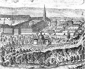 Art Church Prints: Weihenstephan und Korbinanskapelle (1767)