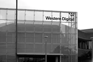 Bay Area Prints: The Western Digital (WDC) headquarters on SanDisk Drive, Milpitas CA