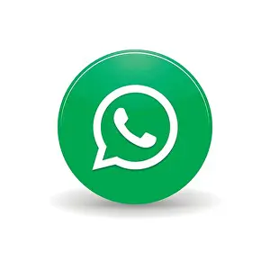 Whatsapp Prints: WhatsApp messenger icon, simple style