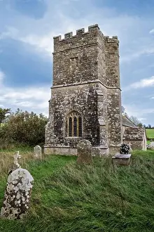 Gravestone Prints: Whitcombe church, in the parish of Whitcombe