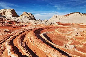 Red Rocks Prints: White Pocket rock formations, Vermilion Cliffs National Monument, Arizona, USA