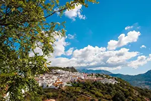 Malaga Prints: The white village of Gaucin, Malaga Province, Andalucia, Spain
