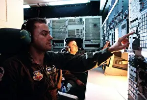 Airborne Prints: A wide variety of communications equipment and an advanced satellite system require a strong communications