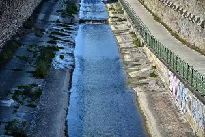 Stein Prints: Wien, Wienfluss, Flussbett, Fluss