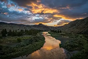 Northwestern Prints: The Wild and Scenic John Day River at Priest Hole access in eastern Oregon