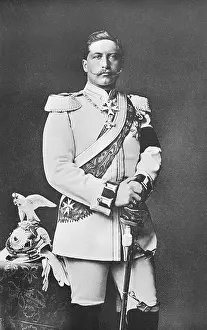 Friedrich Prints: Wilhelm II as regimental commander