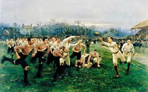 Supporters Prints: William Barnes Wollen - Battle of the Roses - 1895