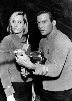 Popular Culture Prints: William Shatner and Sally Kellerman