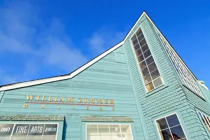 Highway 1 Prints: William Zimmer Gallery, Mendocino, California, USA