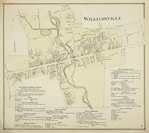 1866 Prints: Williamsville [Village]; Williamsville Business Directory. 1866