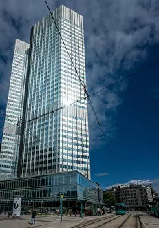 Frankfurt Prints: Willy Brandt Platz In Frankfurt Am Main