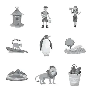 Queue Prints: window, zookeeper, lemur, penguin