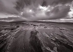 Powys Prints: The windswept Penwyllt (wild headland) in the Upper Swansea Valley