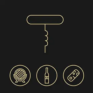 Tasting Prints: Wine icons collection