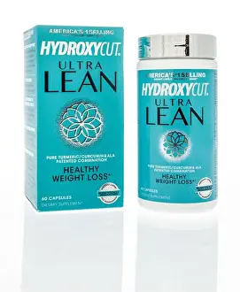 Illustrative Editorial Prints: Winneconne, WI - 10 November 2019: A package of Hydroxycut ultra lean weight loss supplement on an isolated background