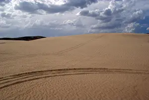 Environmental Education Prints: The Winnemucca Sand Dunes, located in Nevada