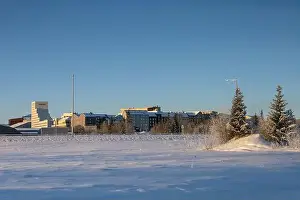 Rovaniemi Prints: Winter landscape in Kiruna, Lapland, northern Sweden. Photographed in January