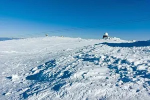 Biosphere Prints: Winter view of Vitosha Mountain near Cherni Vrah peak, Sofia City Region, Bulgaria