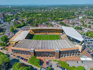 Team Prints: Wolverhampton, United Kingdom. Molineux Stadium home of Wolverhampton Wanderers