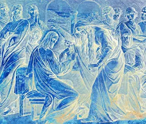 Perfume Prints: Woman at Bethany anoints Jesus with expensive perfumed oil