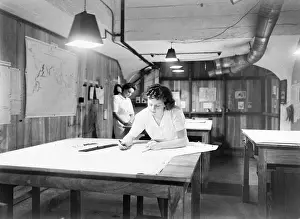 World War 2 Prints: The Women's Royal Naval Service during the Second World War Wren Y Devonport-Bourne of Goudhurst