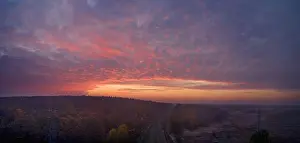 Glory Prints: Wonderful evening or dawn sky with clouds