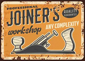 Timer Prints: Woodwork joiner or carpenter workshop