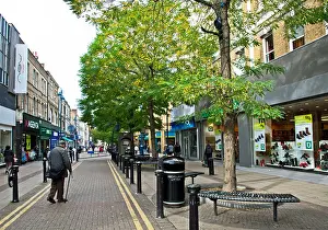 Shopfront Prints: Woolwich Town Centre, London, England, United Kingdom
