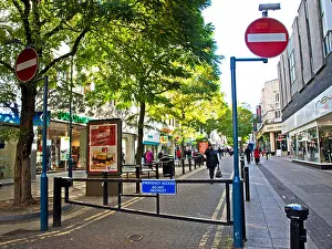 Shopfront Prints: Woolwich Town Centre, London, England, United Kingdom