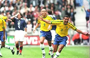 Brazil Prints: World Cup 1998 Opening match: Brazil - Scotland 2:1/10