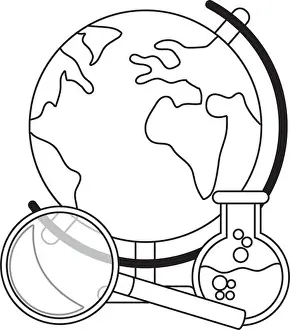 Digitally Prints: world map cartoon