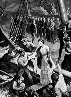 Lack Prints: Wreck of the HMS BIRKENHEAD (carrying troops to South Africa)